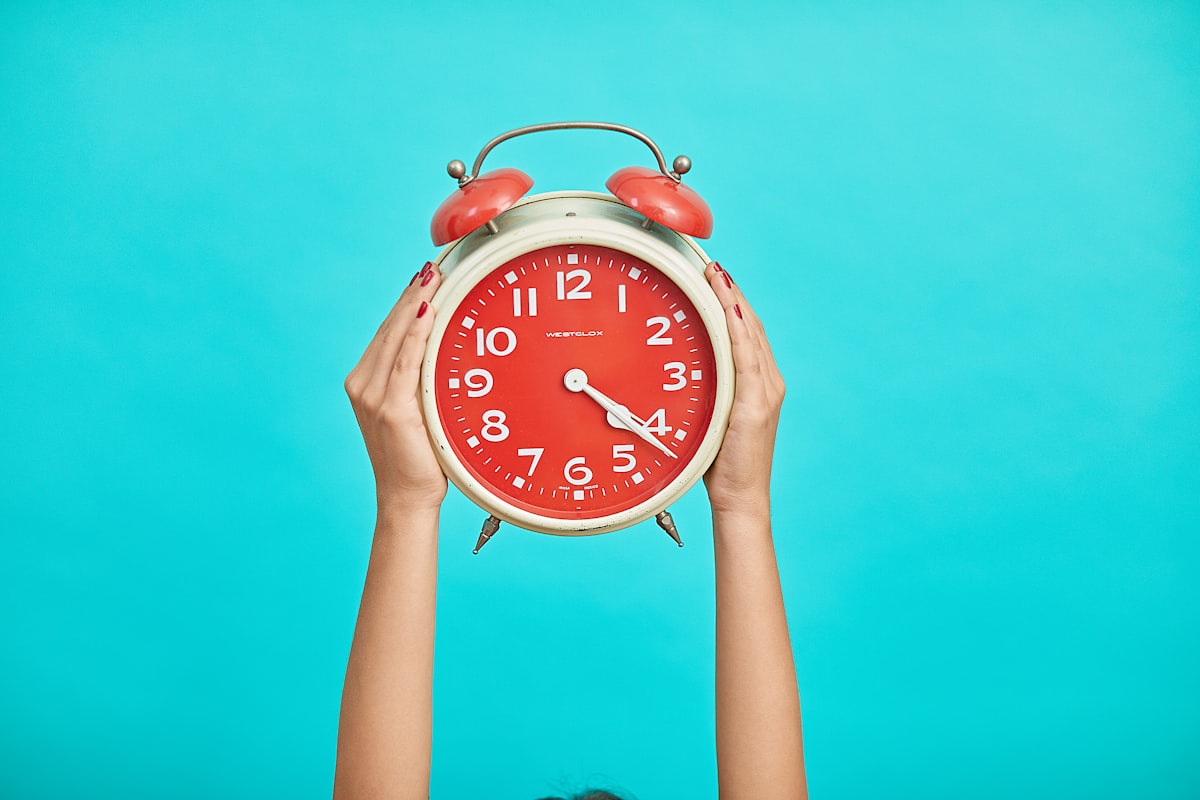 Sleep-themed photo for daylight saving is social jet lag with a date