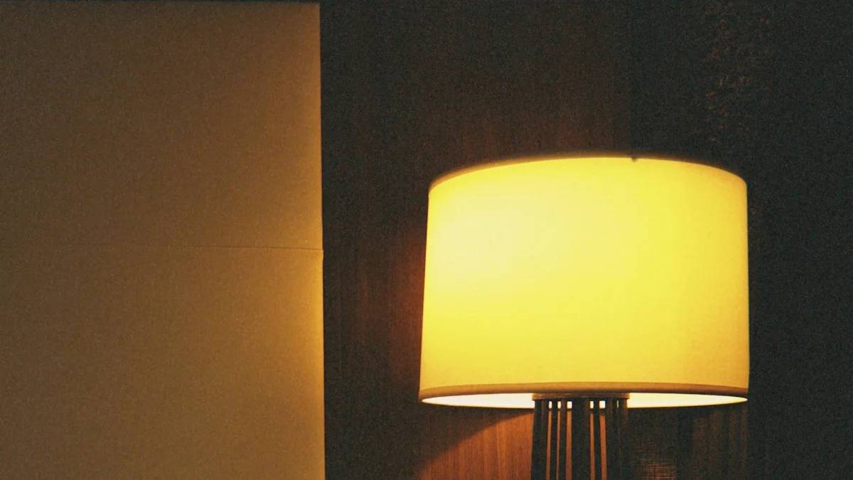 A bedside lamp illuminates a hotel room at night — a Sleep, Finally guide to Why CBT-I Works When Sleep Tips Fail
