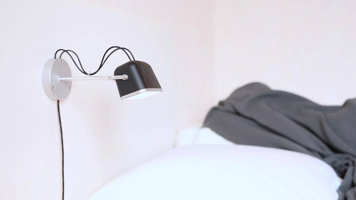 black talbe lamp — a Sleep, Finally guide to Why Sleep Hygiene Fails in Perimenopause